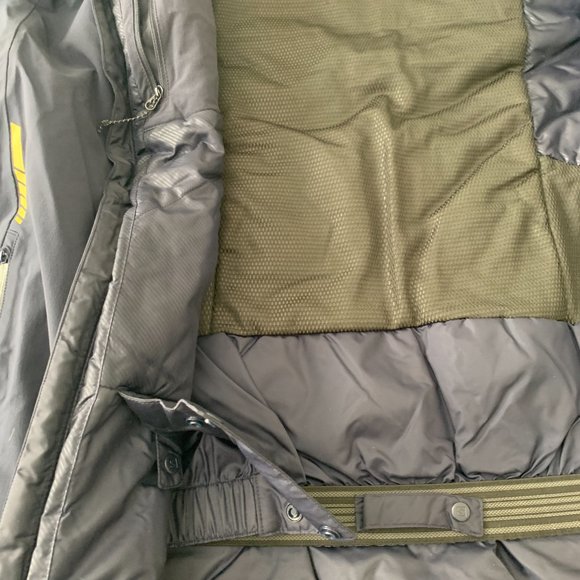 SALOMON Mens Brilliant AdvancedSkin Dry Ski Jacket Navy XL - Picture 4 of 11